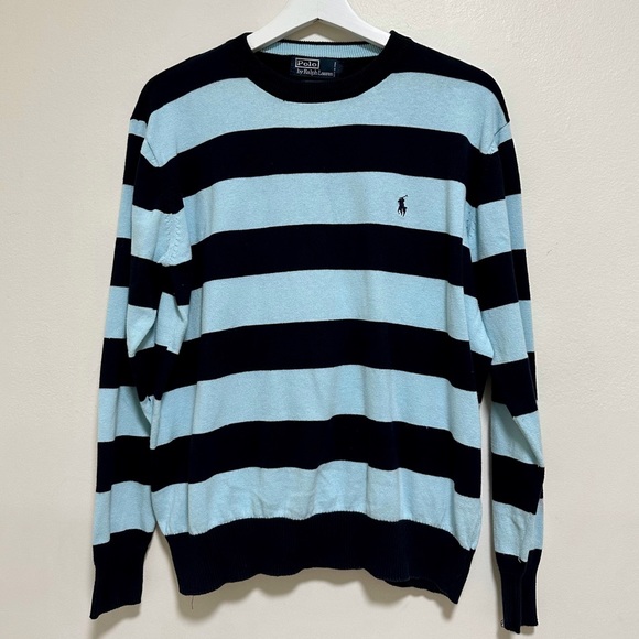 Polo Ralph Lauren Other - 90’s Polo by Ralph Lauren Embroidered Striped Sweater
